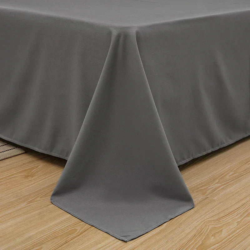 100% Linen Fitted Bed Sheet for Comfortable Sleep