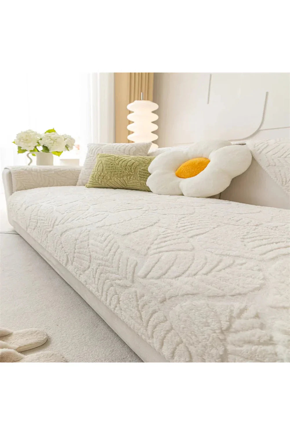 Nordic Aesthetic Polyester Sofa Cover
