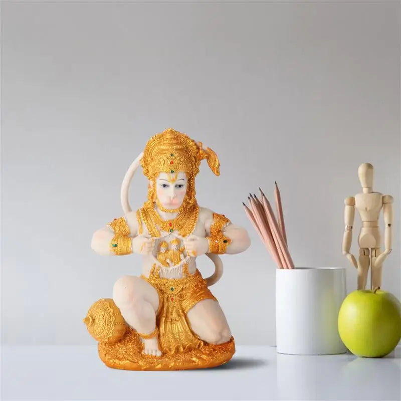 Resin Lord Hanuman Buddha Monkey God Figurine