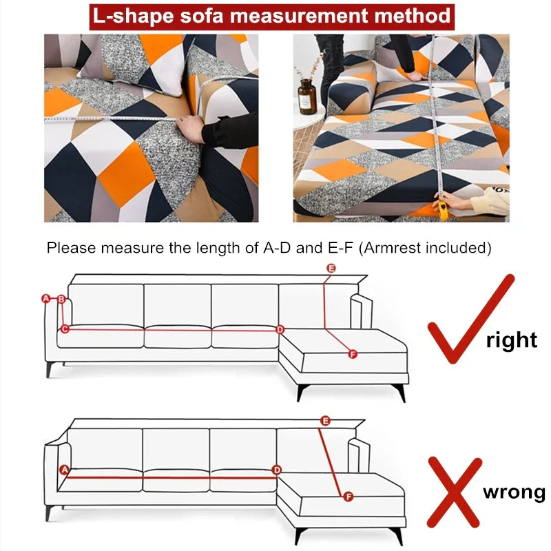 Waterproof Elastic Sofa Cover for 1 to 4 Seater