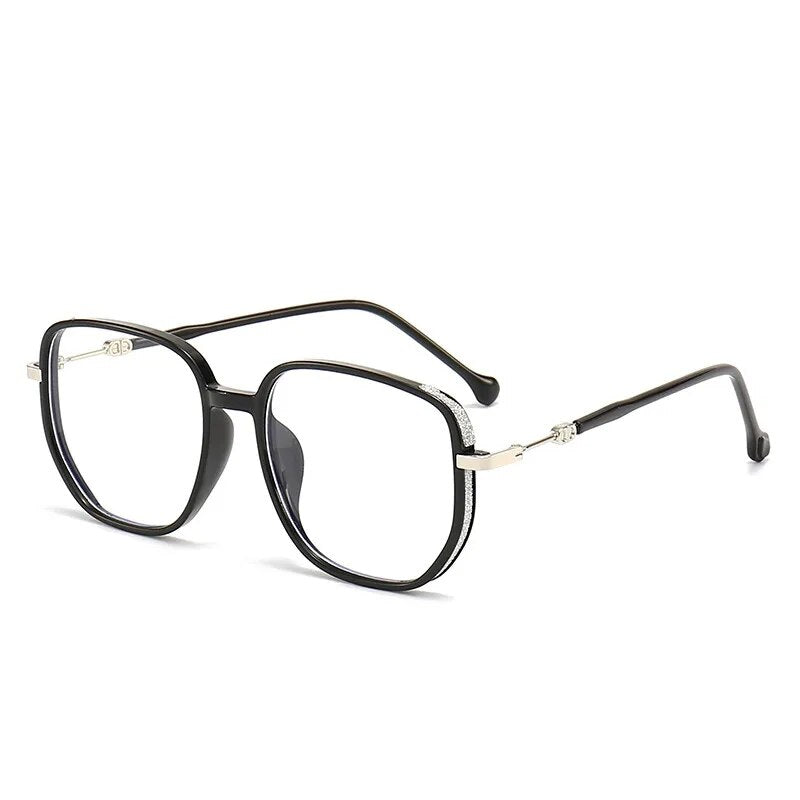 Lightweight Metal Frame Reading Glasses with Blue Light Filter and UV Protection
