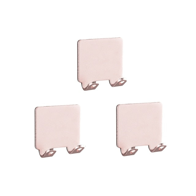 Wall Mounted No-Drill Razor Holder Hook for Bathroom Storage