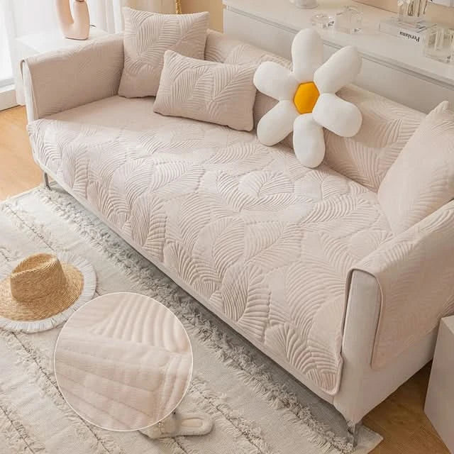 Universal Jacquard Sofa Cover - Slip-Resistant Elegant Protector