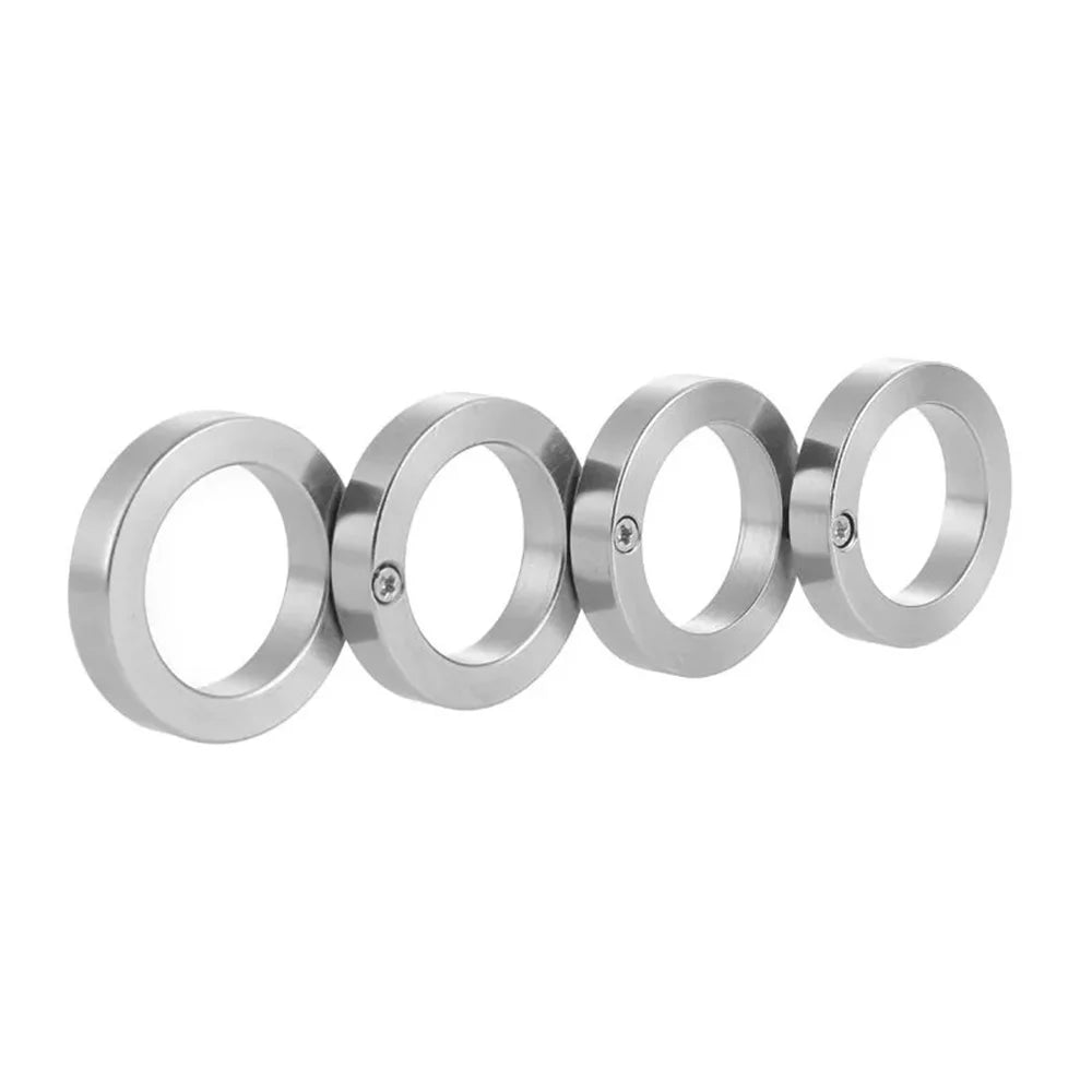 Stainless Steel Foldable Self-Defense Ring