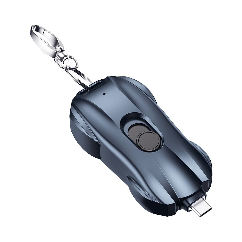Mini Portable 1500mAh Power Bank Charger with Carabiner Clip