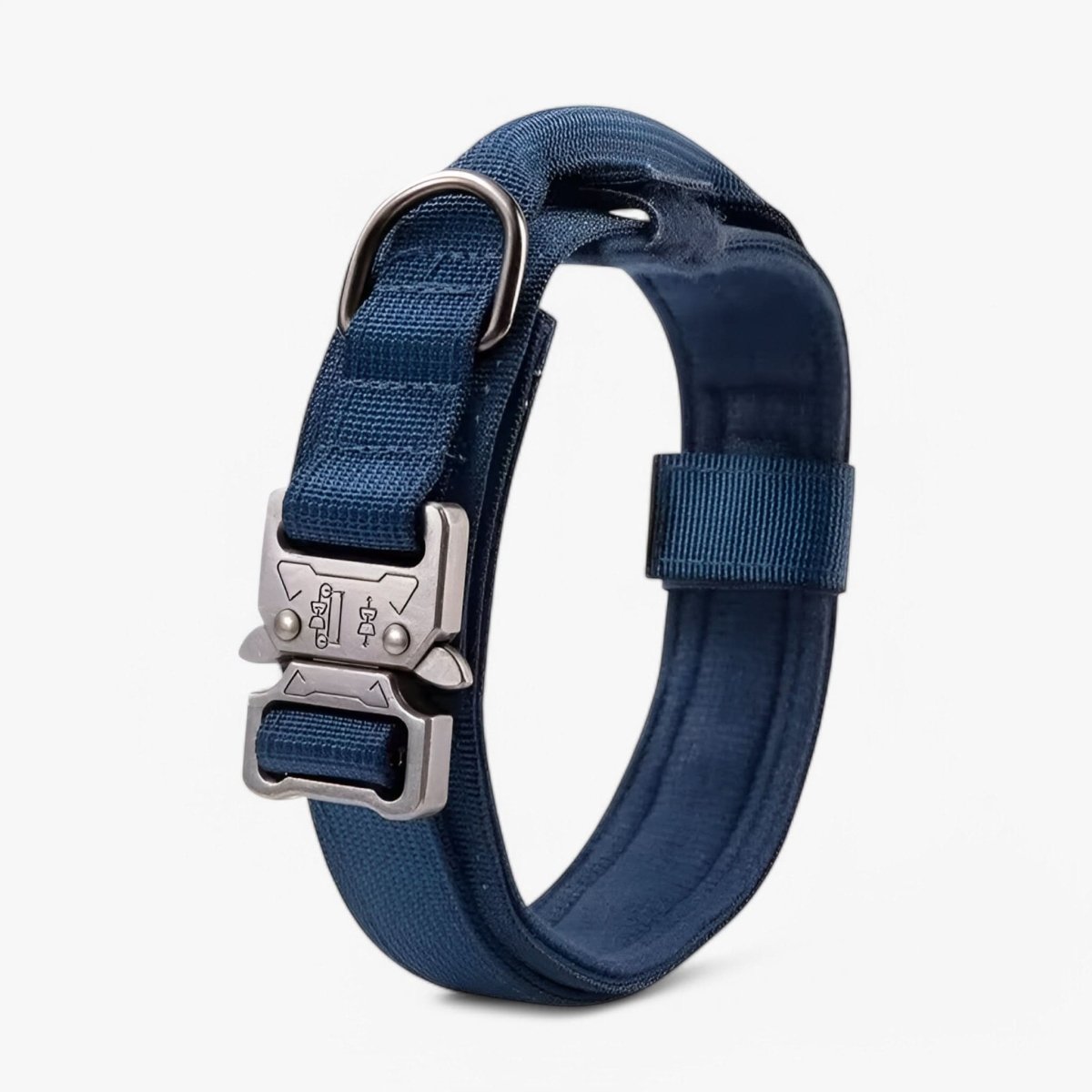 Durable Adjustable Dog Collar with Padded Comfort and Control Handle