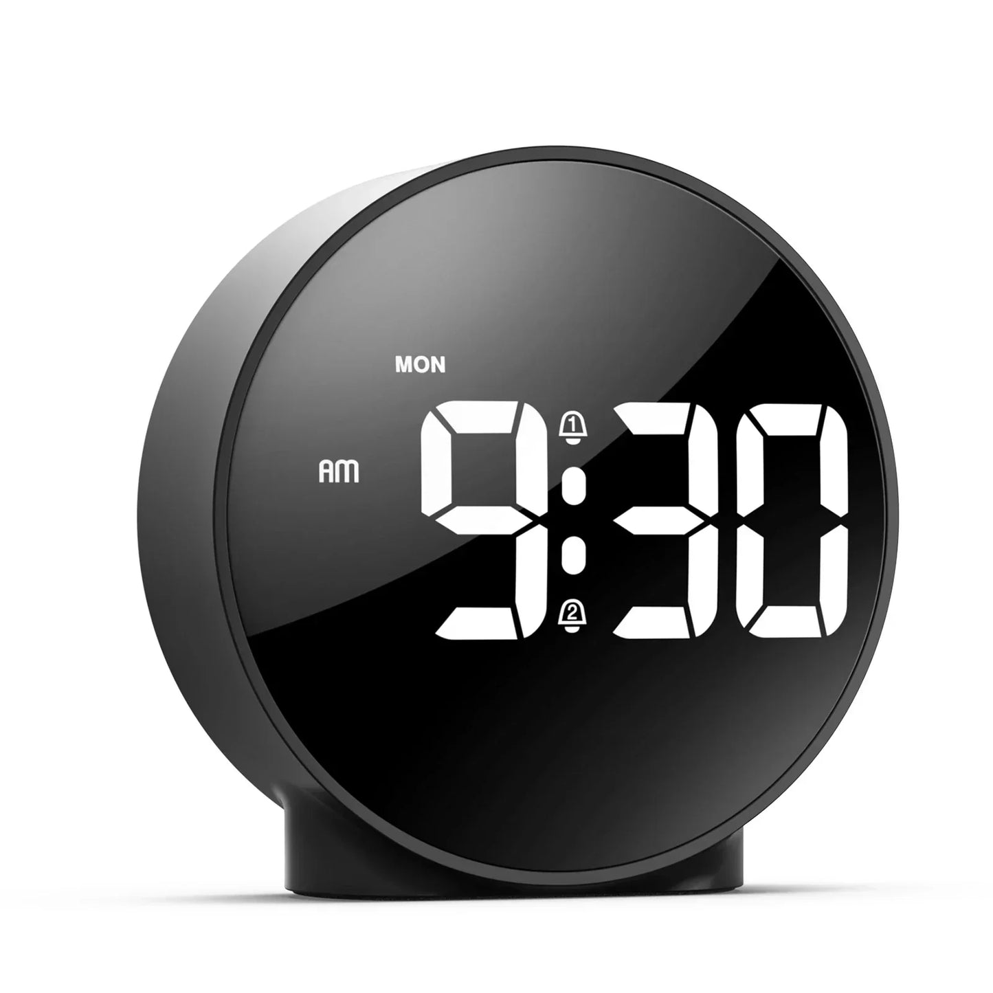 Digital Desk Clock with USB Charging and Snooze Function