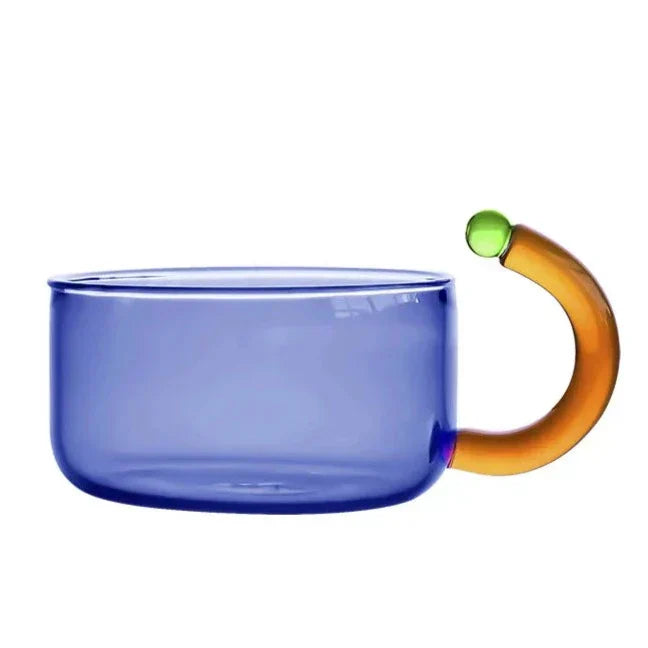 Colorful Borosilicate Glass Tea Set