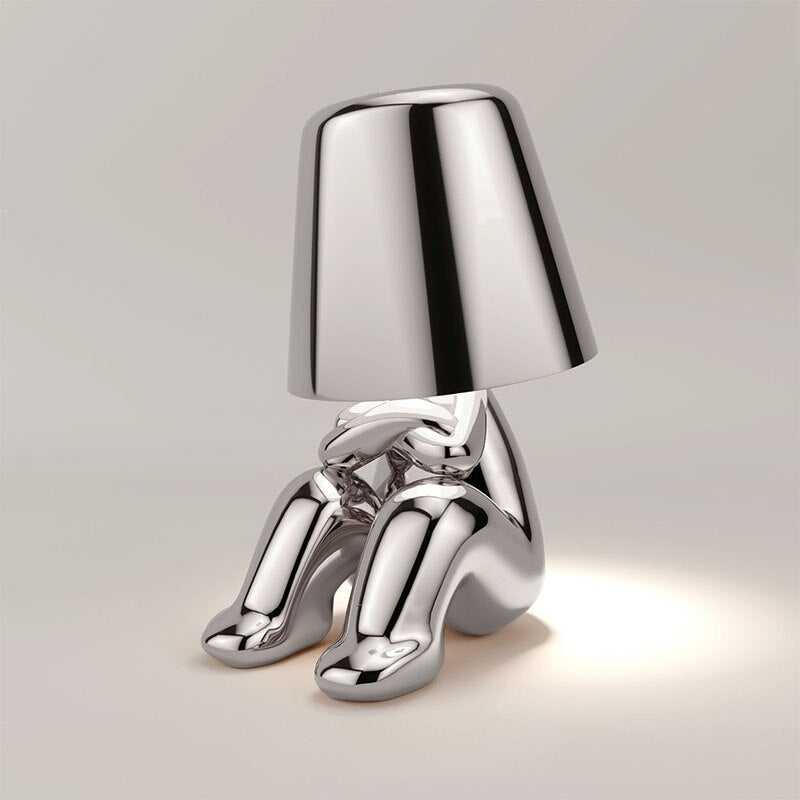 Gold Metal Touch Control LED Table Lamp