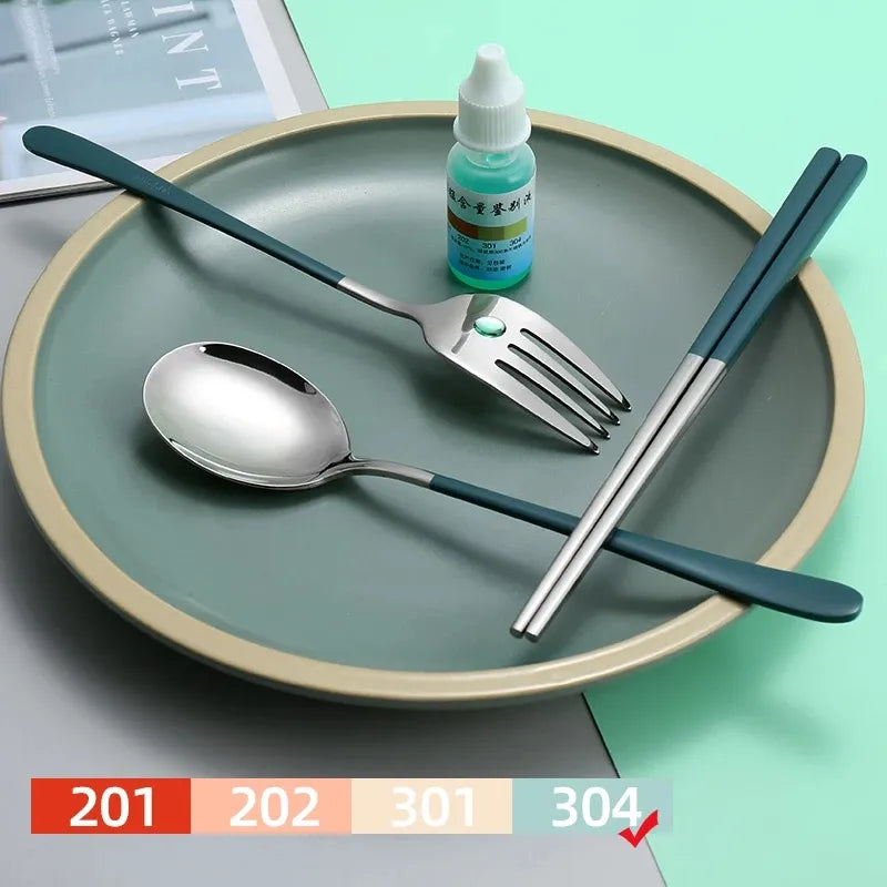 304 Stainless Steel Eco-Friendly Cutlery Set