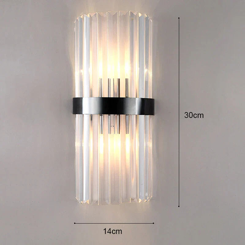 Gold LED Wall Lamp with Elegant Design