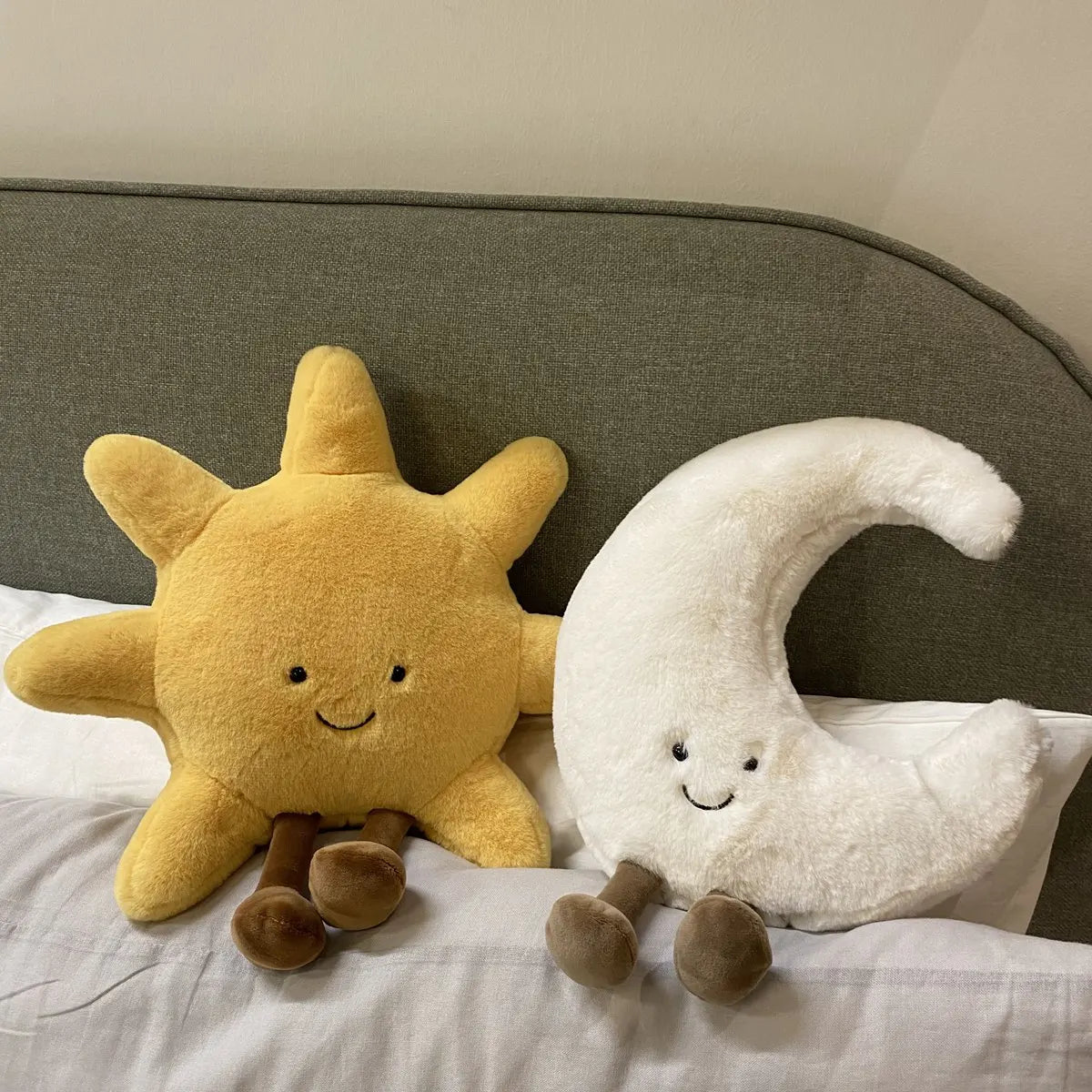 Moonbeam and Starshine Plush Cushions Set