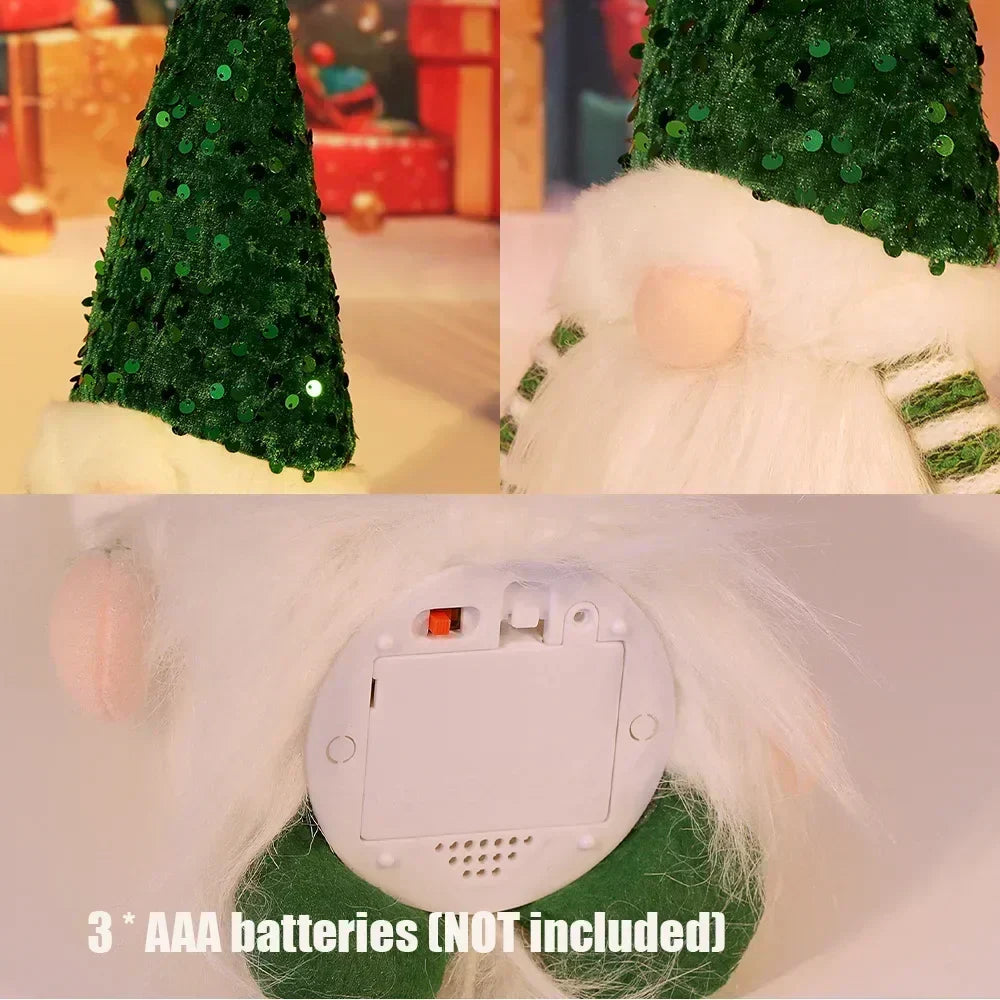 LED Christmas Gnome Night Light Decoration