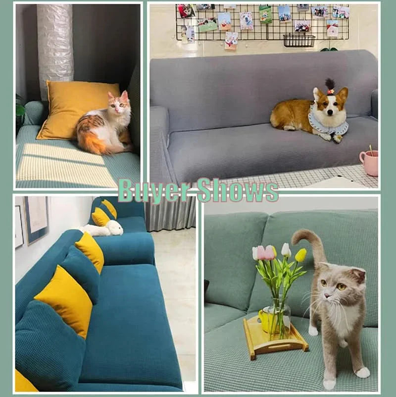 Waterproof Non-Slip Jacquard Sofa Cover