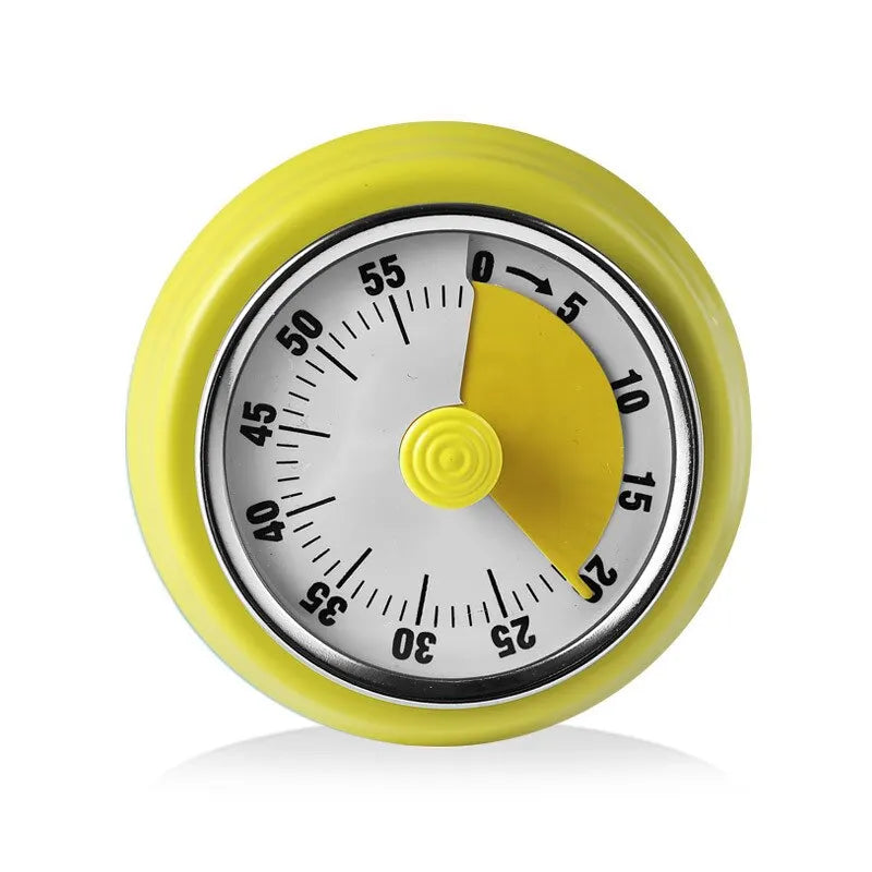 Magnetic 60-Minute Kitchen Timer in Bold Colors