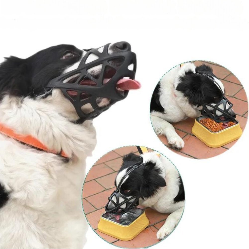 Gentle Soft Dog Muzzle for Comfortable Behavior Control