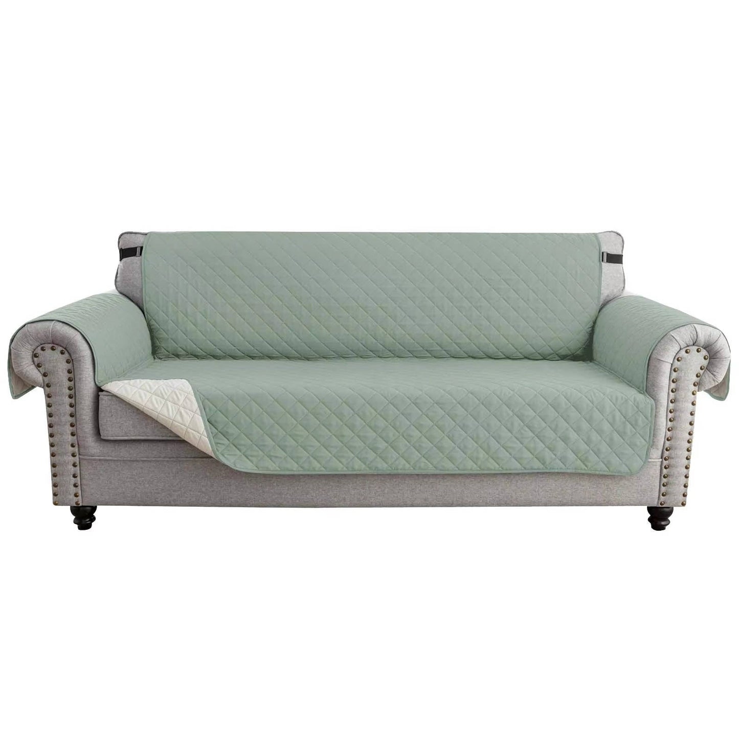Reversible Water Resistant Sofa Cover for 3 Cushion Couch