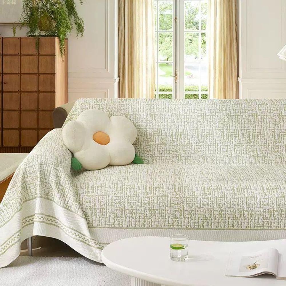 Sahara Sketch Microfiber Sofa Cover