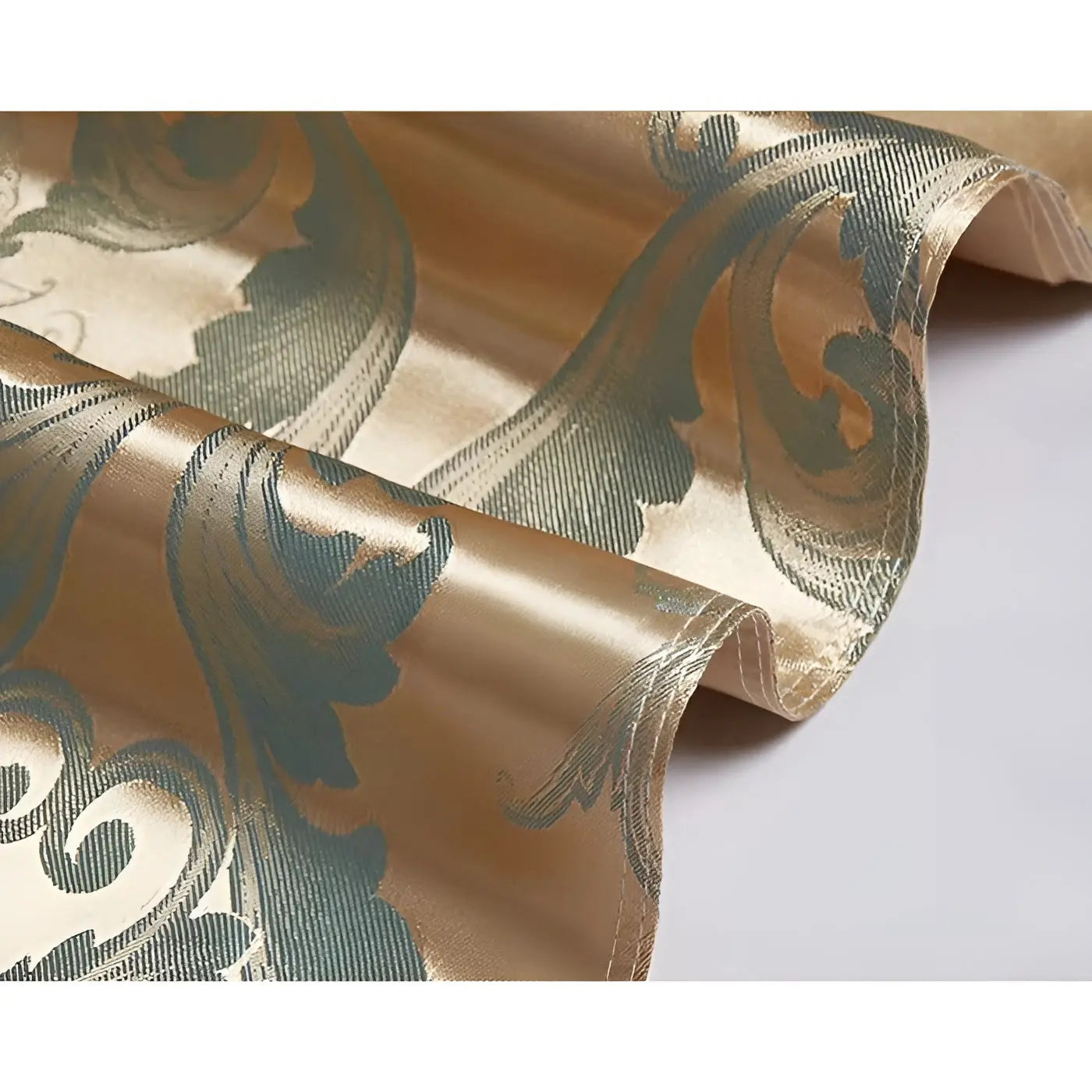 Satin Jacquard Duvet Cover Set with Pillowcases