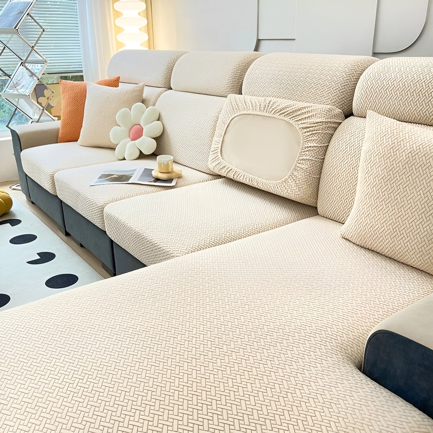 Water-Repellent Stretch Sofa Cover for All-Around Protection