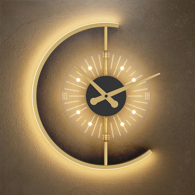 Modern Minimalist LED Wall Clock