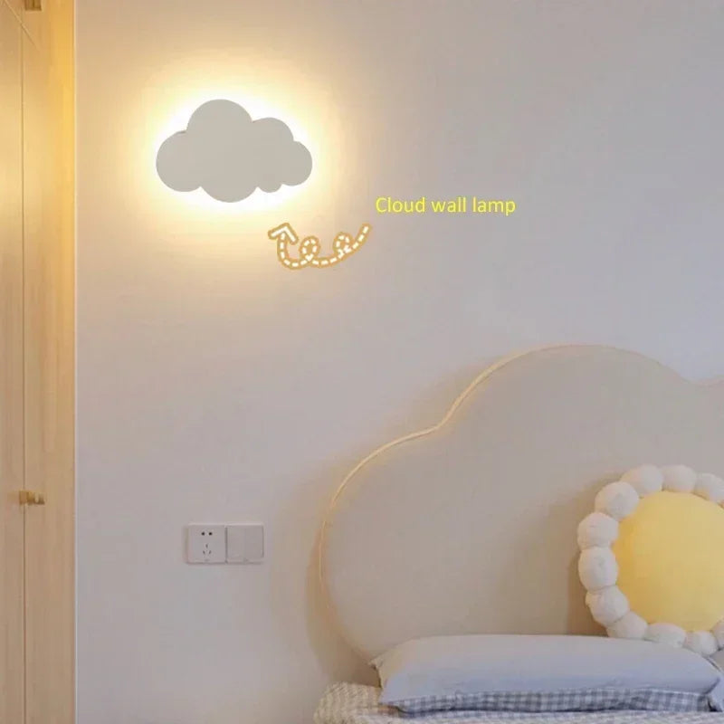 Dimmable LED Cloud Wall Light with 3-Color Options
