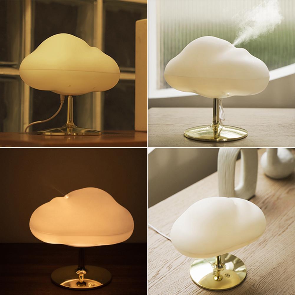 Cloud-Shaped Aromatherapy Diffuser with LED Night Light