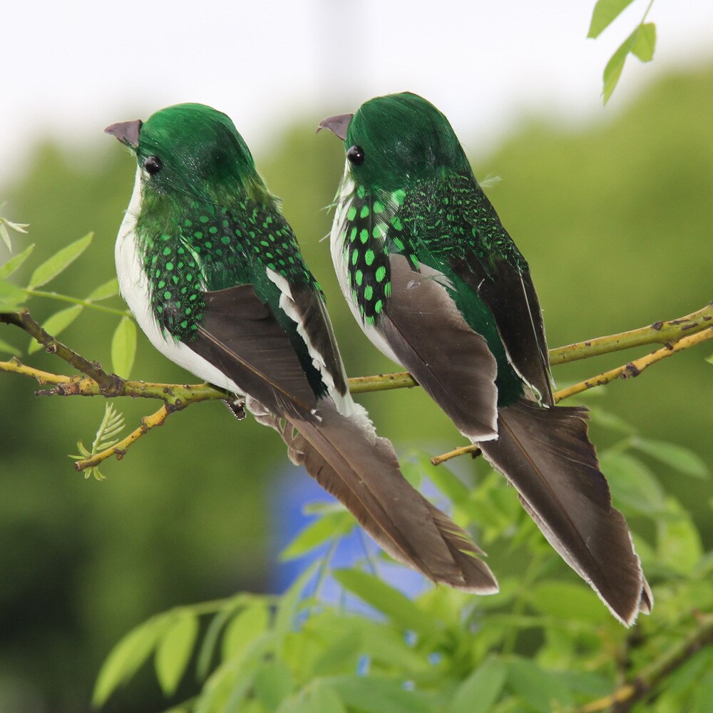 Realistic Feathered Bird Outdoor Decoration