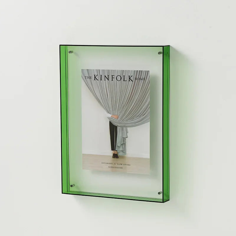 Double-Sided Acrylic Photo Frame for Two Pictures