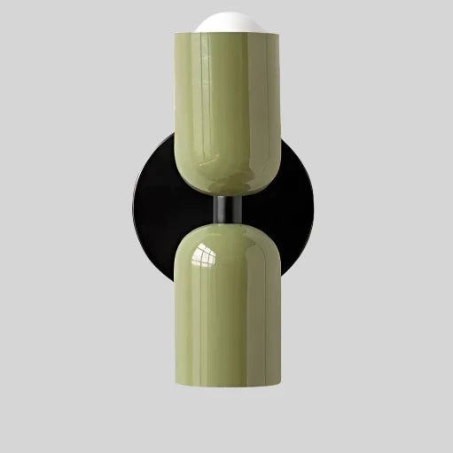 Modern Dual-Light Creamy Glow Wall Lamp