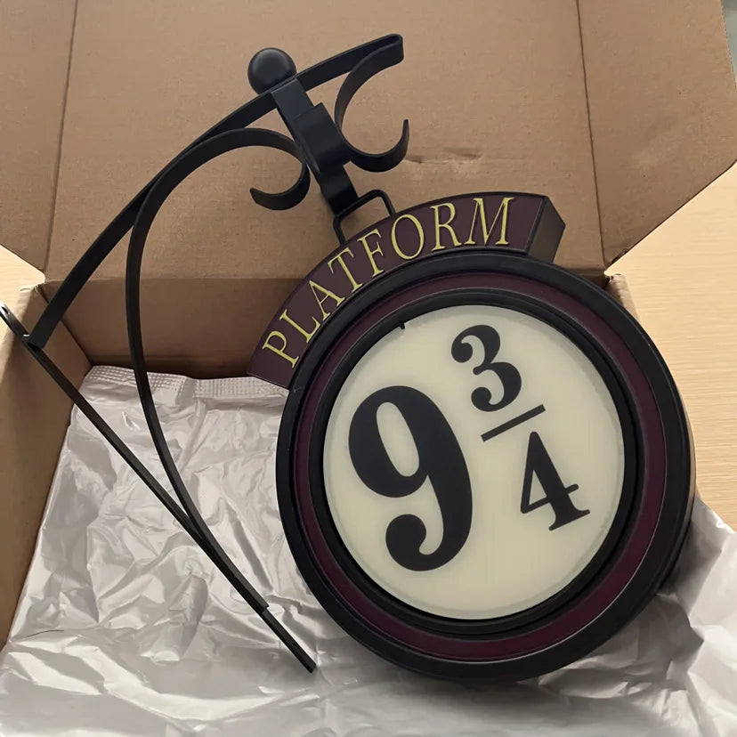 Platform 9 ¾ Night Light LED Wall Lamp for Kids Room Decor