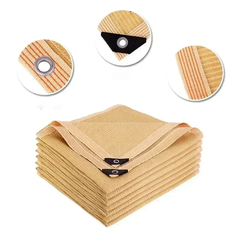 UV-Resistant HDPE Sun Shade Net for Outdoor Use