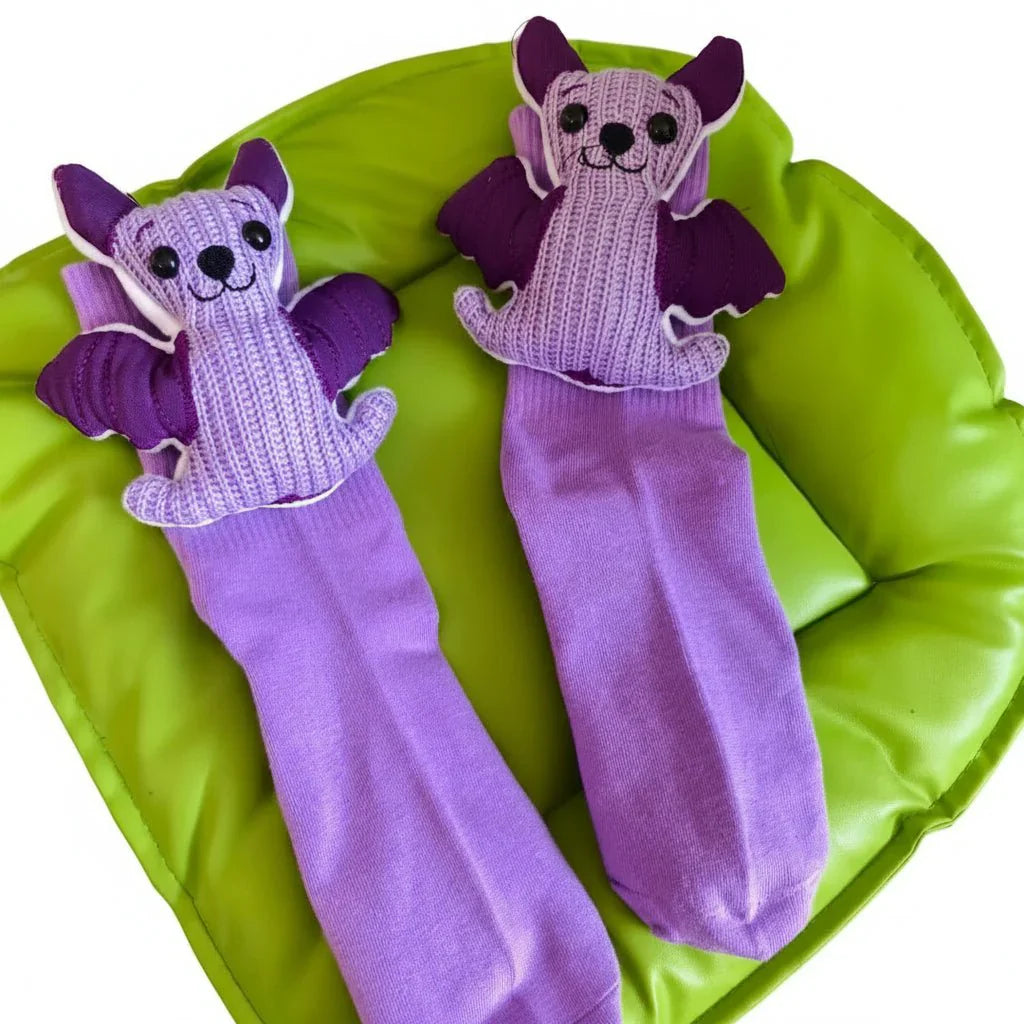 Cozy 3D Animal House Socks with Non-Slip Sole