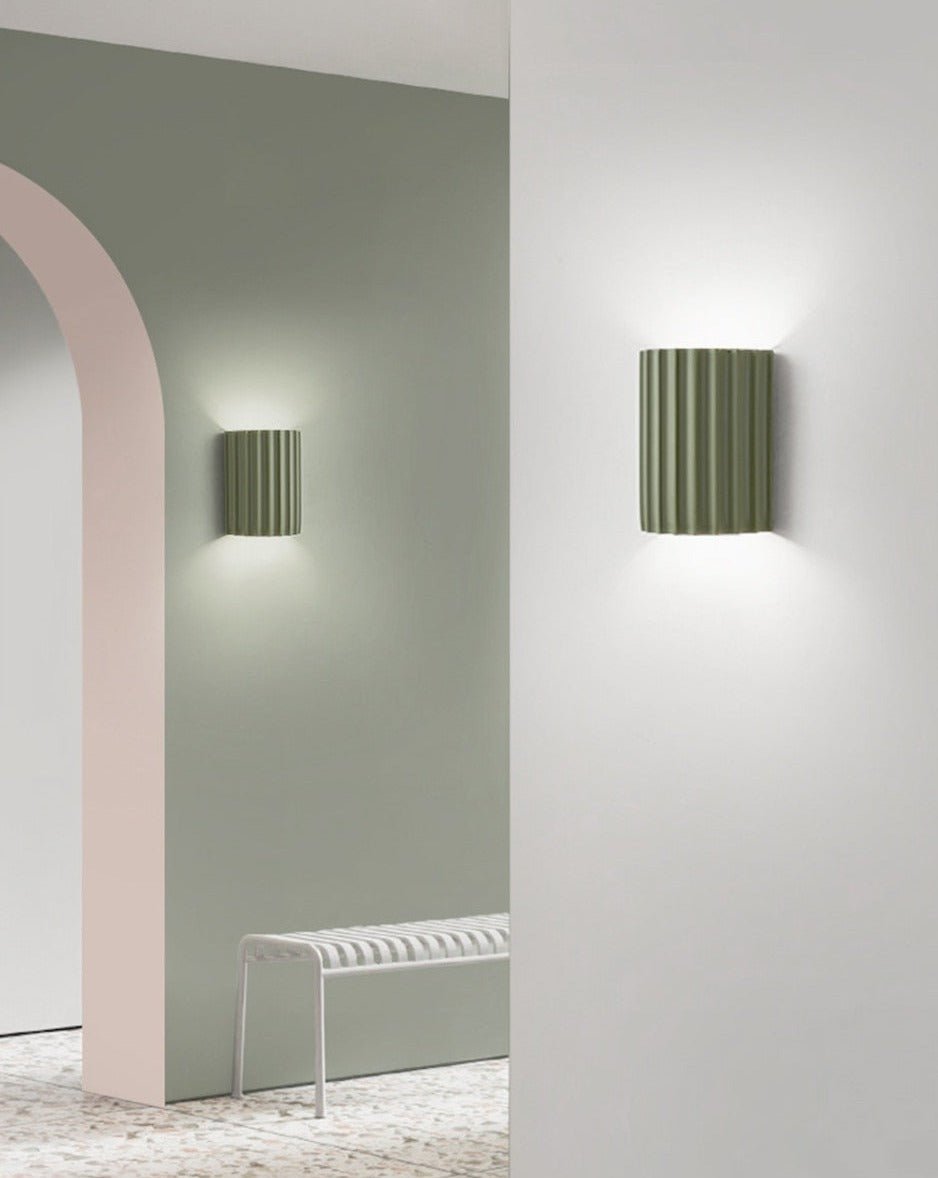 Colorful Resin LED Wall-Mounted Lamp