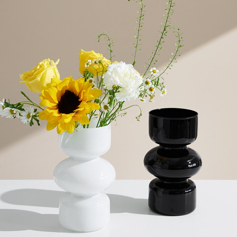Multicolor Glass Animal Vase - 18 cm