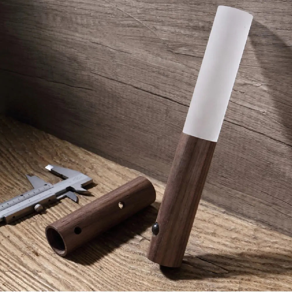Magnetic LED Motion Sensor Night Light with Warm Colors