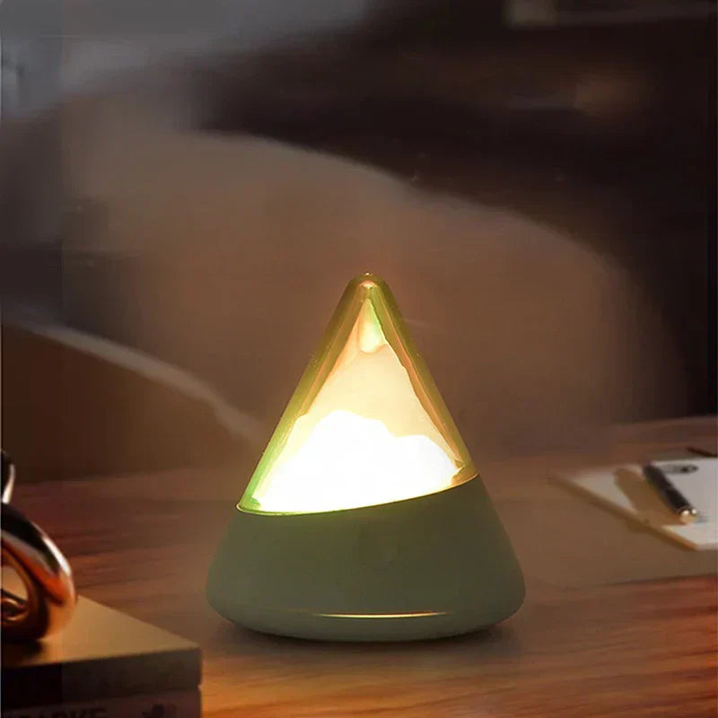 Wireless LED Night Light with Iceberg Design and RGB Colors