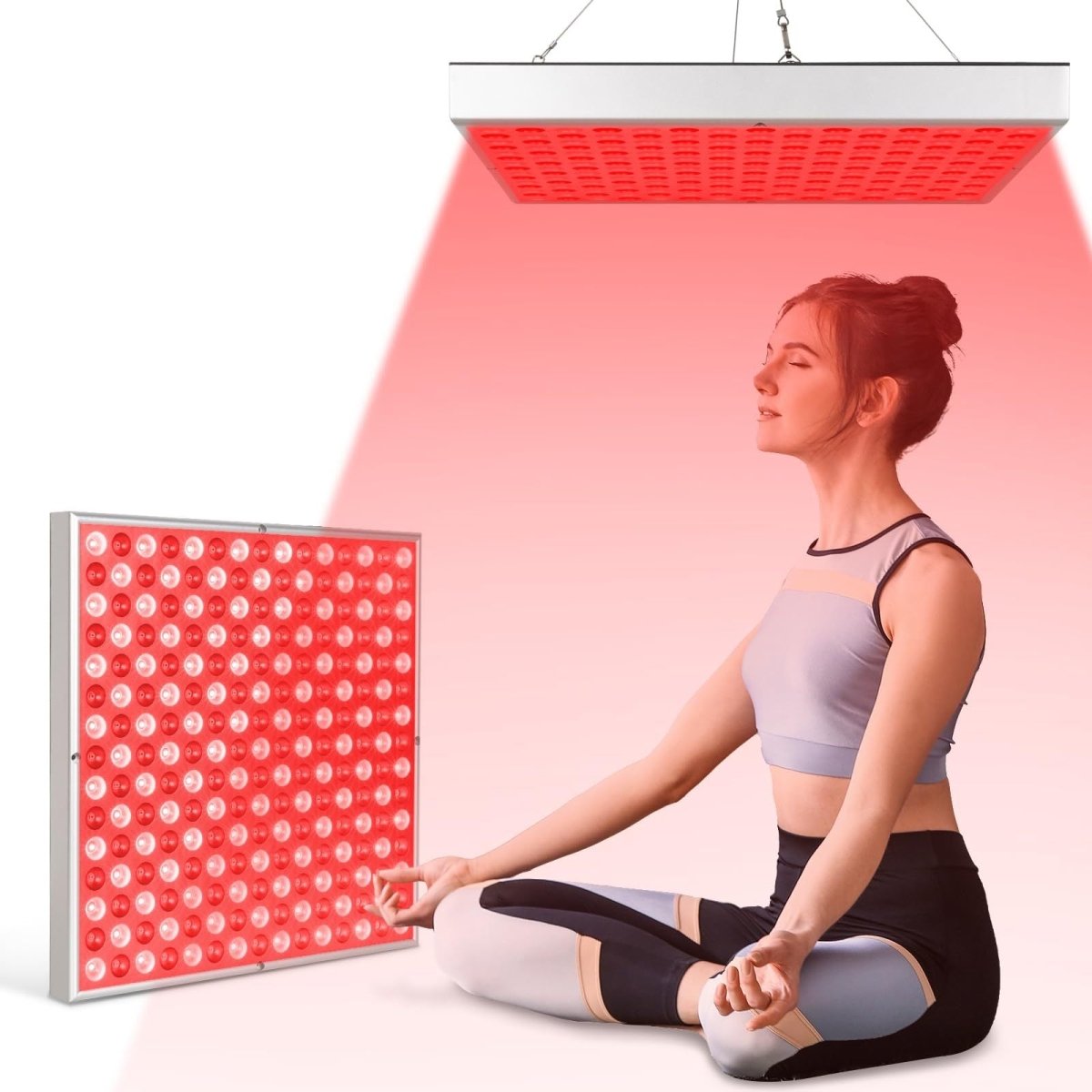Infrared Light Therapy Panel for Skin Rejuvenation and Muscle Relaxation