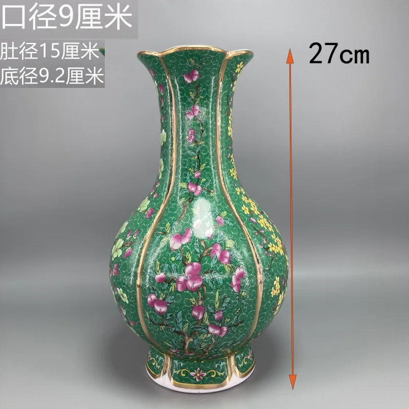 Antique Royal Chinese Porcelain Floral Vase