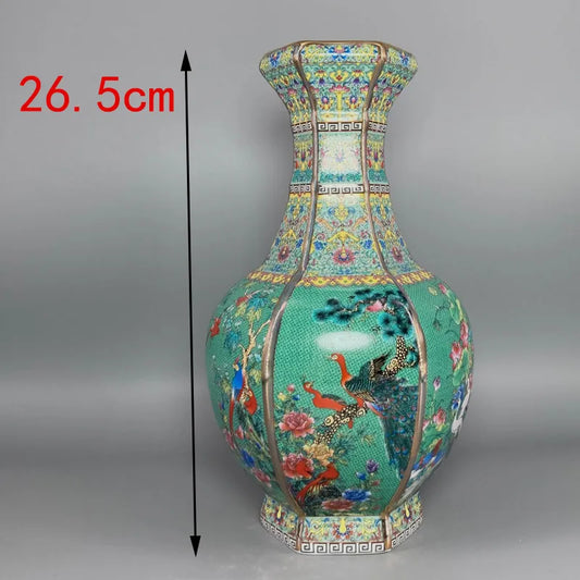 Antique Royal Chinese Porcelain Floral Vase 6-10 Inch
