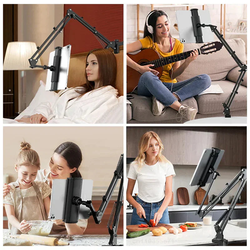 Adjustable Aluminum Tablet Holder Stand