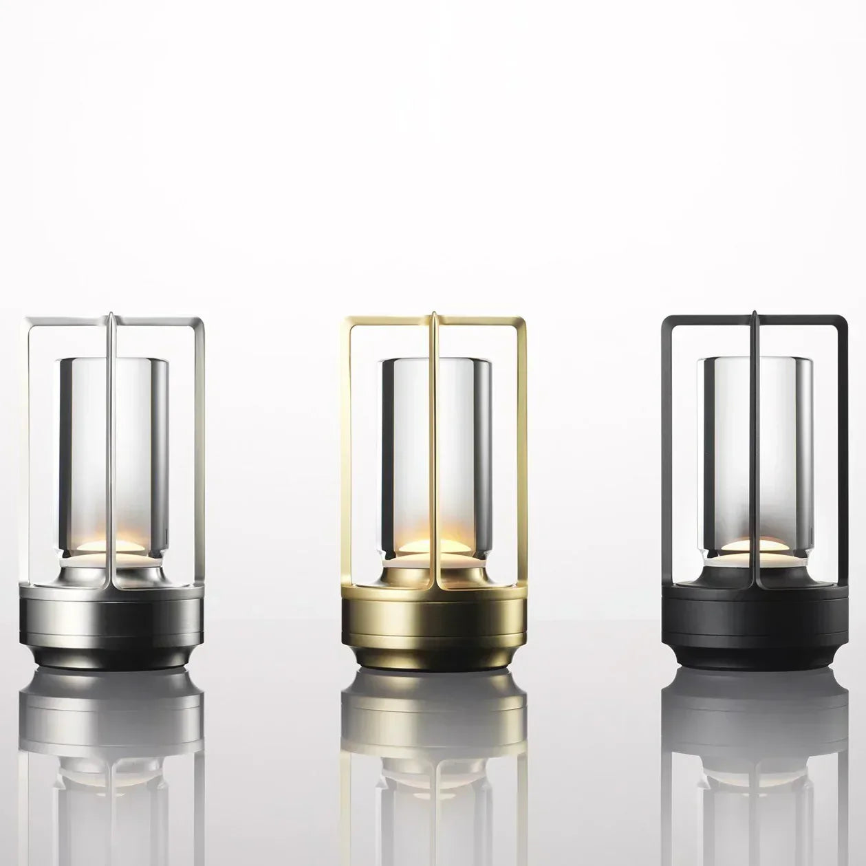Rechargeable Wireless Table Lamp with Adjustable Brightness