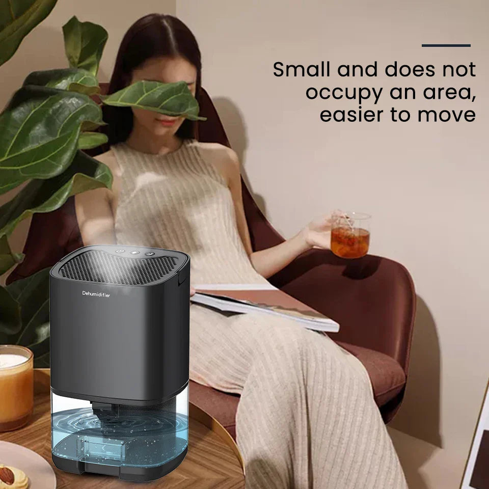 1000ml Portable Dehumidifier with Air Filter and Night Light