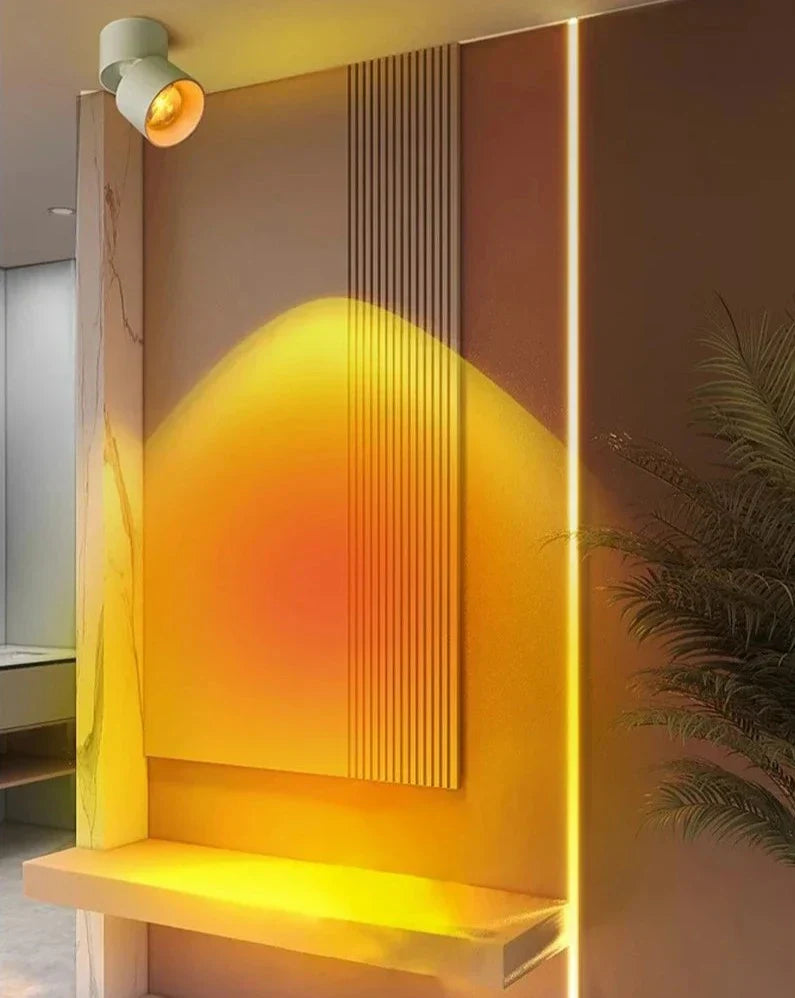 Adjustable Aluminum Sunset Ceiling Spotlight
