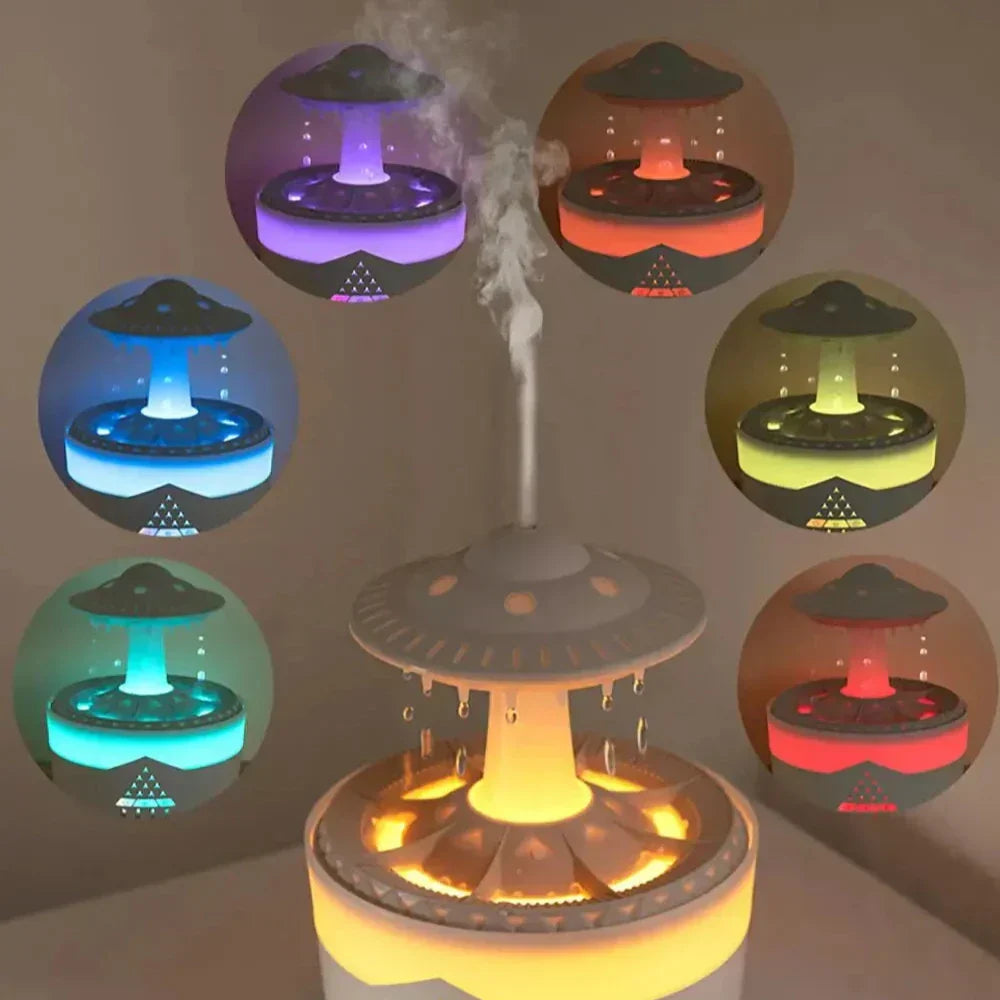 Ultrasonic Aromatherapy Humidifier with Remote Control