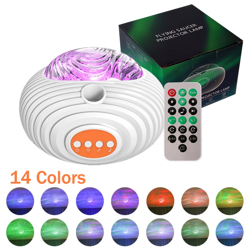 Galaxy Night Light Projector with LED Starscape