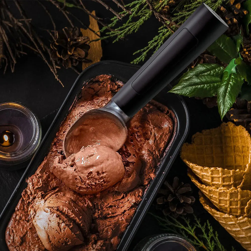 Heated Electric Ice Cream Scooper with LED Display