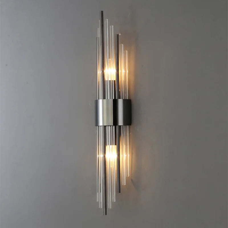 Gold LED Wall Lamp with Elegant Design