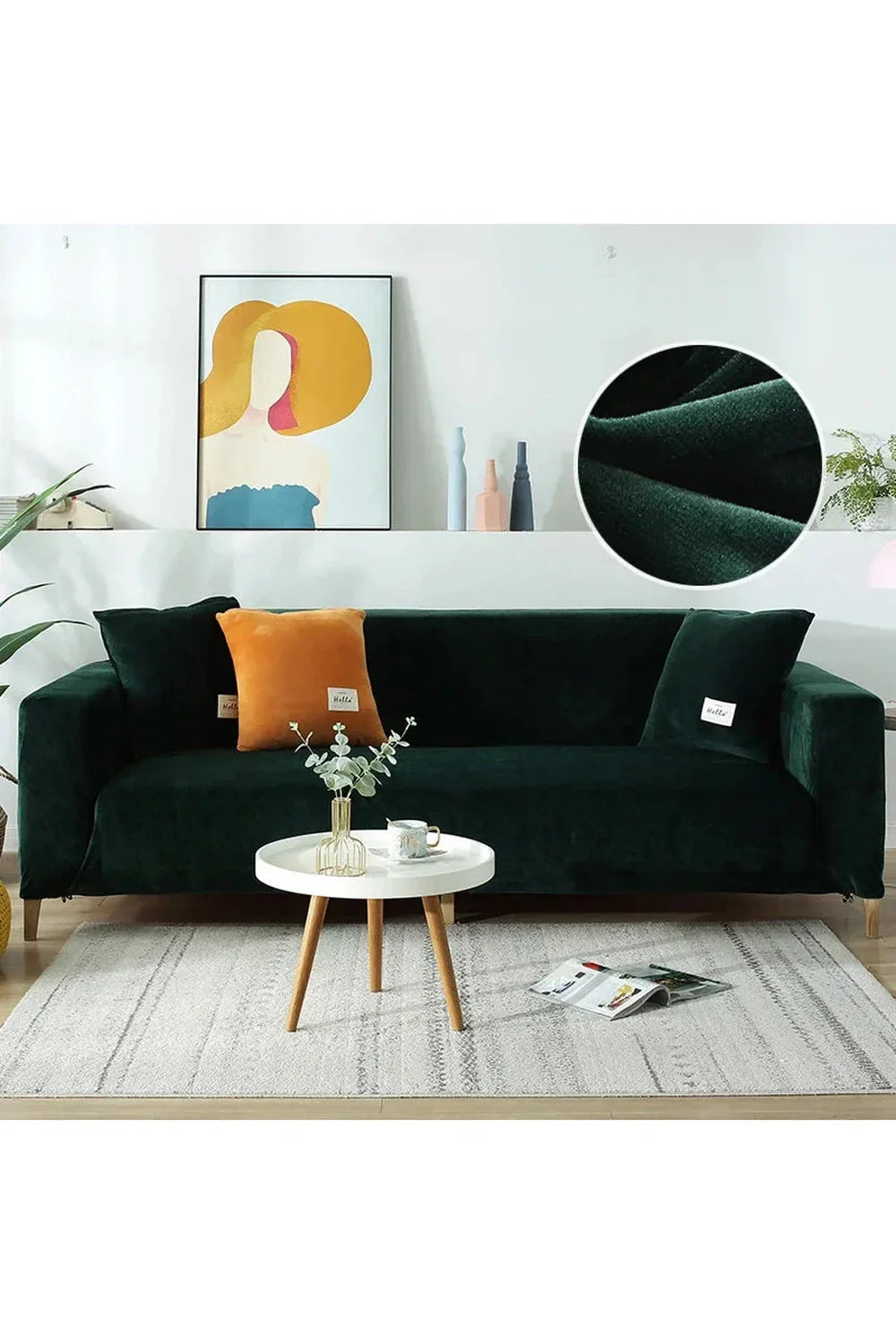 Stretch Polyester Armchair Sofa Cover