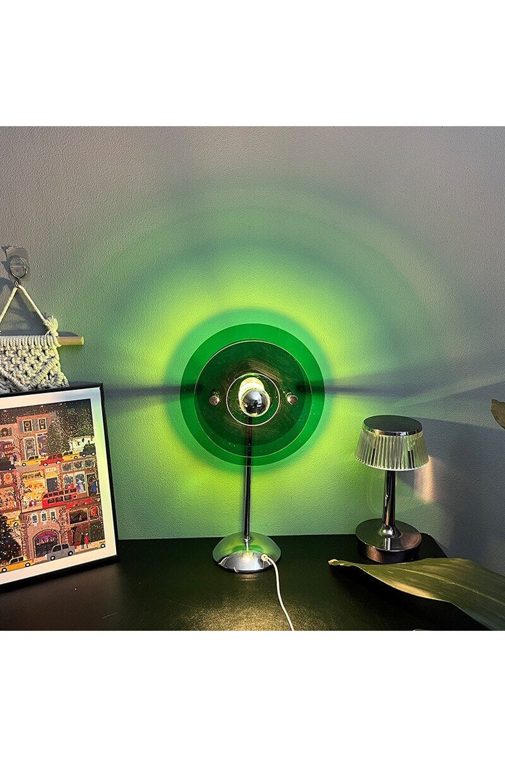 Rainbow Projector Night Light - Steel Design